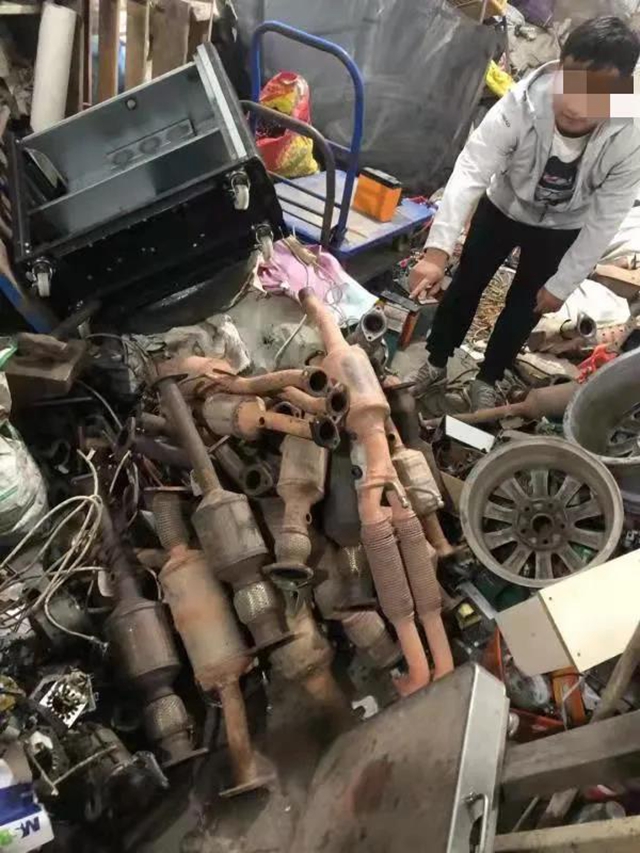 破案！在古藺盜竊三元催化器的人，被捉斗了！