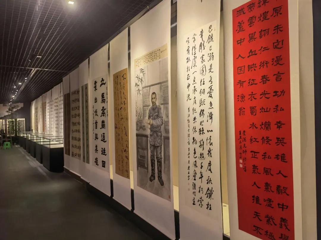 瀘州：紀念朱德誕辰一百三十六周年書畫展即將開展(圖1)