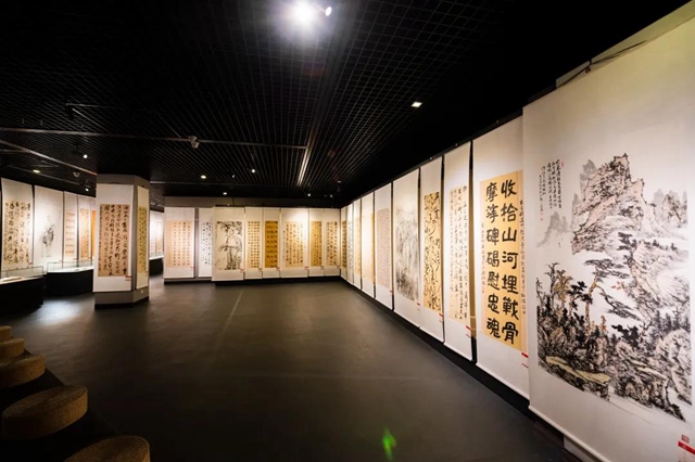 “德頌長(zhǎng)風(fēng)——紀(jì)念朱德誕辰136周年書(shū)畫(huà)展”在瀘州開(kāi)展(圖11)