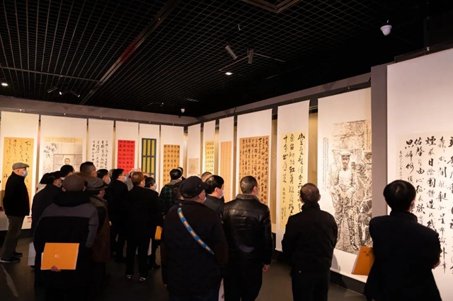 “德頌長(zhǎng)風(fēng)——紀(jì)念朱德誕辰136周年書(shū)畫(huà)展”在瀘州開(kāi)展(圖14)