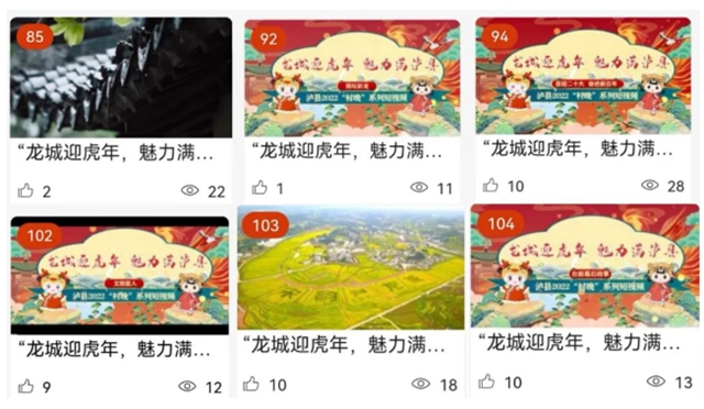 2022“村晚”優(yōu)秀短視頻展播活動進(jìn)行中，快來為瀘縣點(diǎn)贊！(圖2)