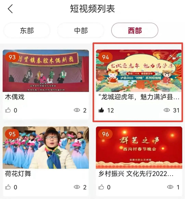 2022“村晚”優(yōu)秀短視頻展播活動進(jìn)行中，快來為瀘縣點(diǎn)贊！(圖4)