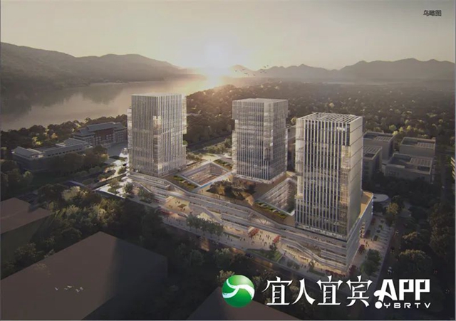 預(yù)計(jì)年底交付使用！宜賓市“雙城”大學(xué)科技園項(xiàng)目初現(xiàn)雛形(圖1)