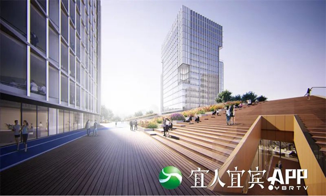 預(yù)計(jì)年底交付使用！宜賓市“雙城”大學(xué)科技園項(xiàng)目初現(xiàn)雛形(圖3)