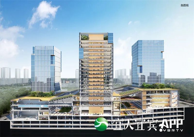 預(yù)計(jì)年底交付使用！宜賓市“雙城”大學(xué)科技園項(xiàng)目初現(xiàn)雛形(圖4)