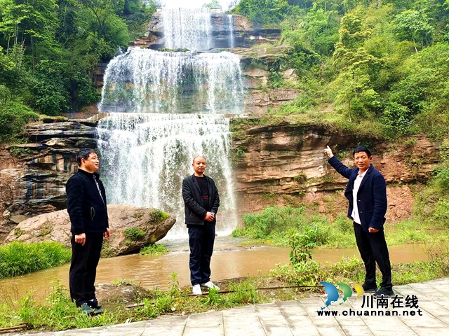 納溪旅游風景區(qū)再添新成員！古龍大瀑布景區(qū)＂五一＂開門迎客(圖2)