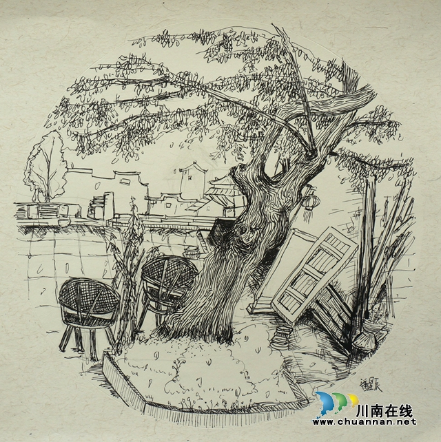 《門前大樹》潘星辰.JPG