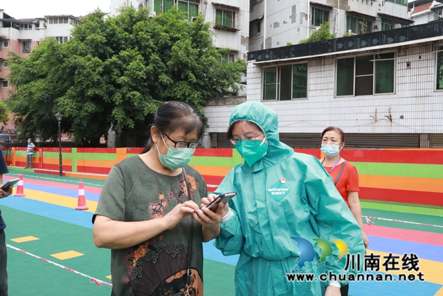 龍馬潭區(qū)防疫志愿者王文蓮：“我是一塊磚，哪里需要我，我就頂上去！”