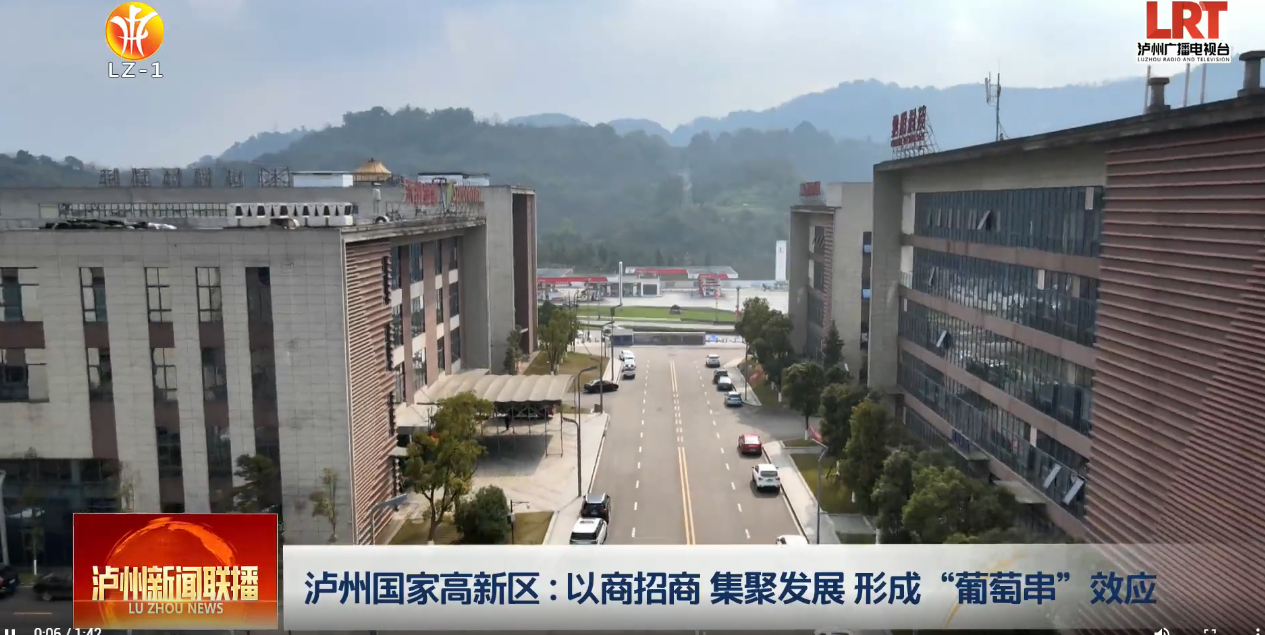 瀘州國家高新區(qū)：以商招商 集聚發(fā)展 形成“葡萄串”效應(yīng)