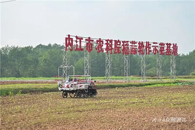 無人！無人！空中地面，內(nèi)江首次試驗