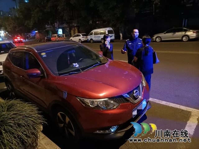 龍馬潭區(qū)法院：聞令而動，夜間扣押車輛2臺