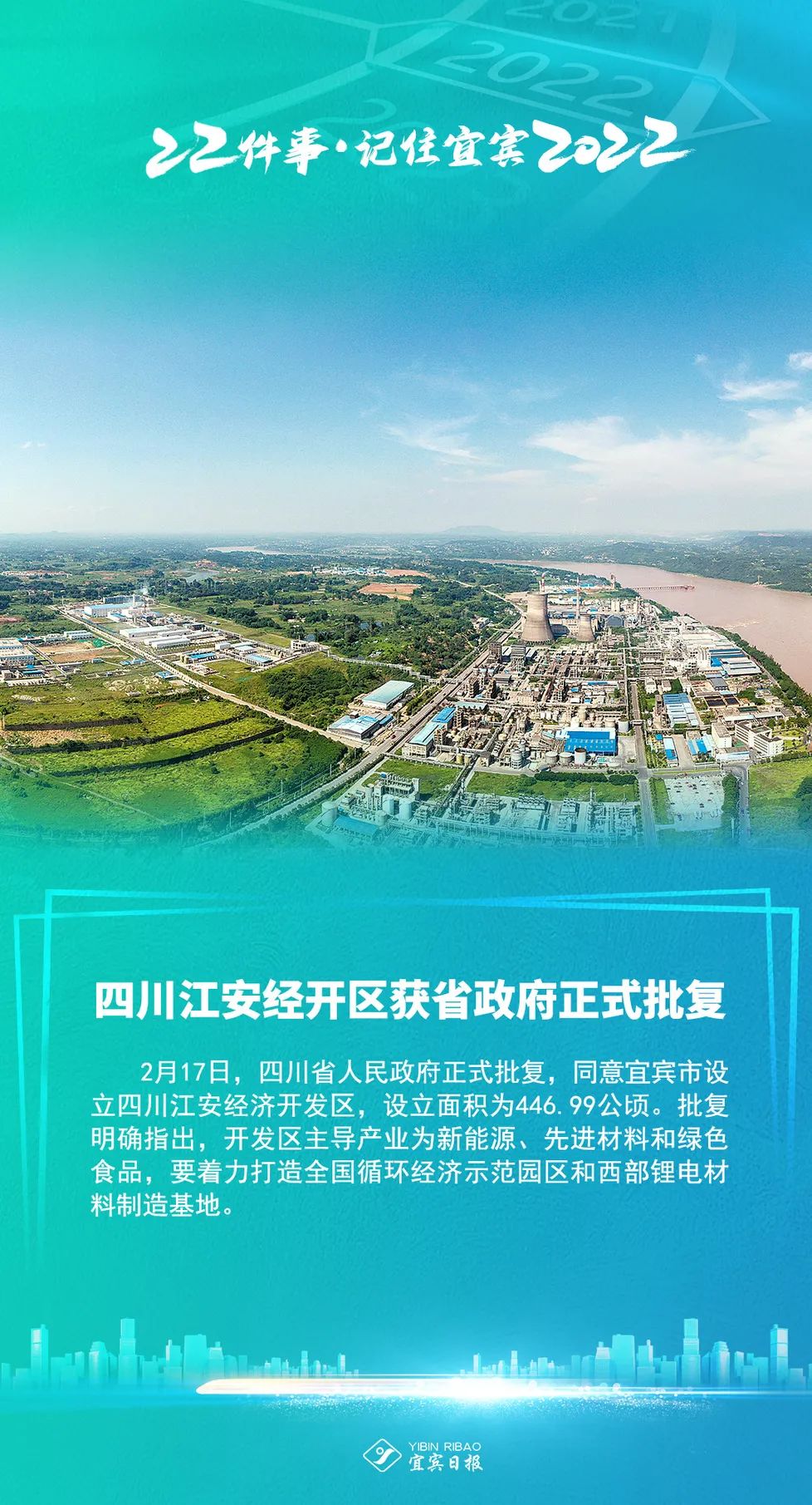 22件事，記住宜賓2022！