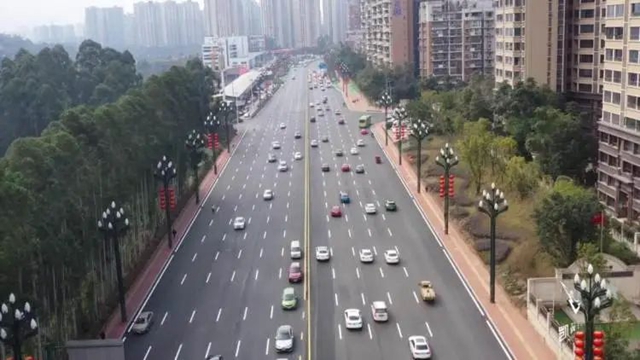 6車道變8車道！宜賓這條主干道變了！