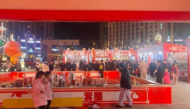 2550個臨時攤位！內(nèi)江新春“煙火氣”很旺——