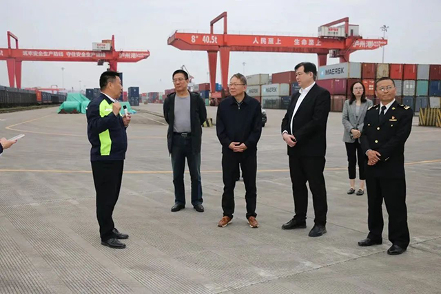 中國口岸協(xié)會常務副秘書長曹增東蒞瀘考察調研口岸開放工作