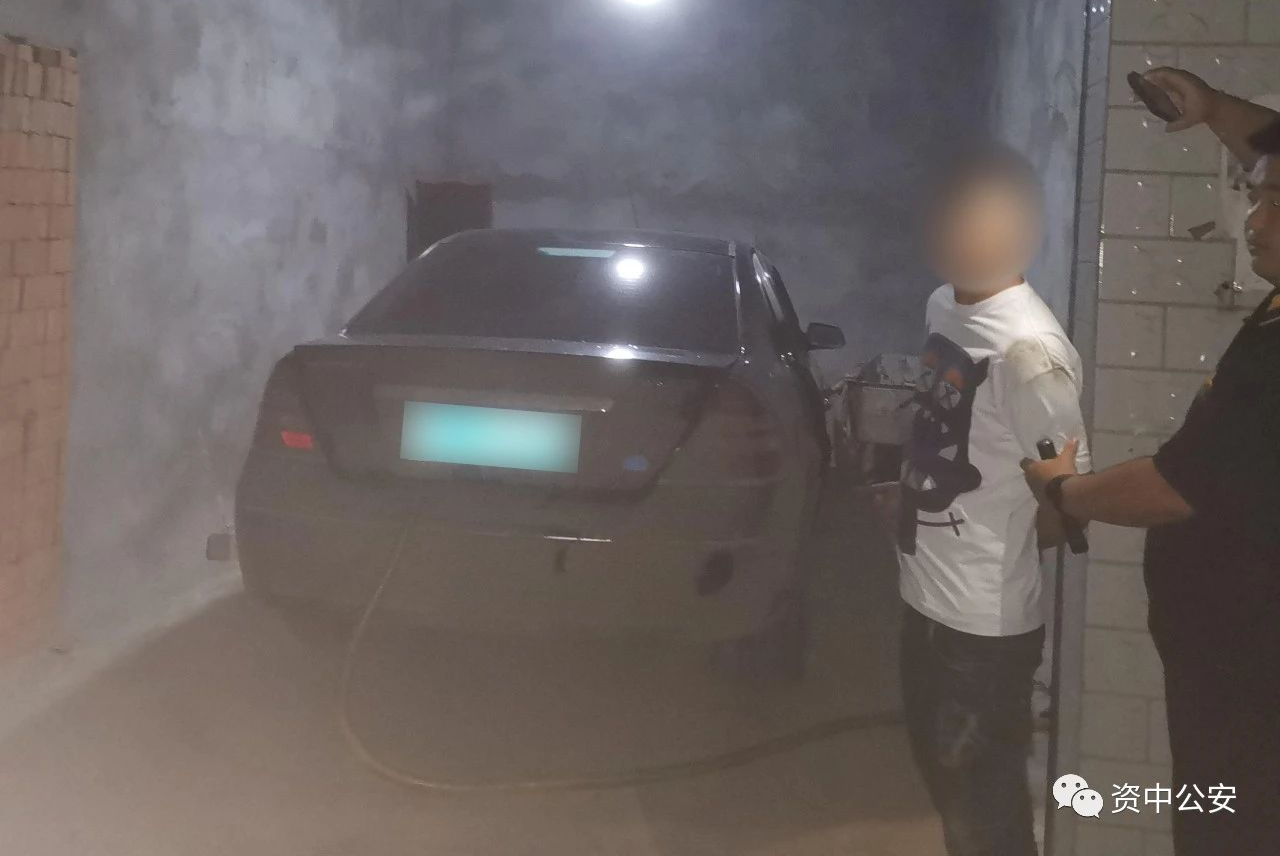 兩個(gè)月偷了7000多升！資中警方逮到一個(gè)“油耗子”