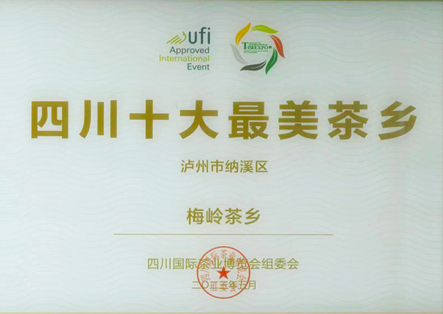 納溪梅嶺村茶山入選“四川十大最美茶鄉(xiāng)”