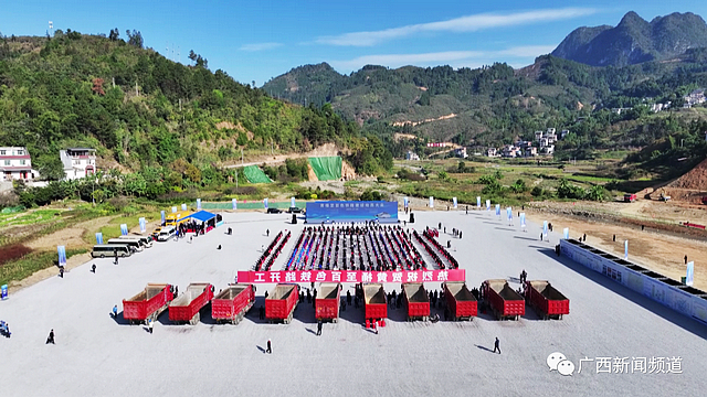西部陸海新通道標(biāo)志性工程——黃桶至百色鐵路開工建設(shè)
