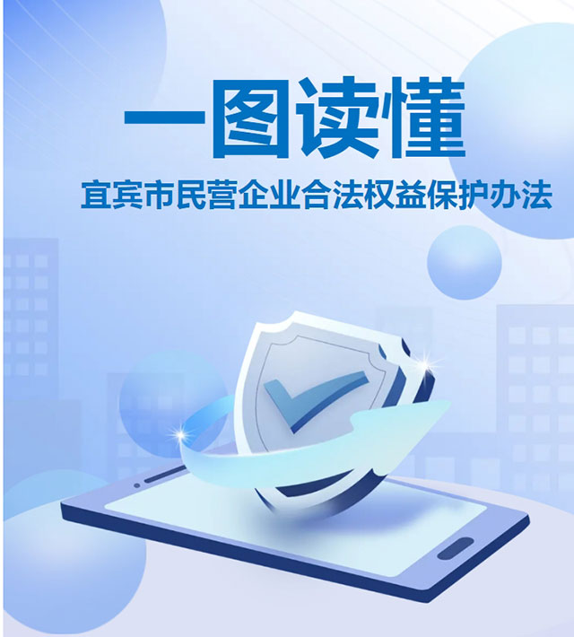 一圖讀懂 | 宜賓市民營企業(yè)合法權(quán)益保護(hù)辦法