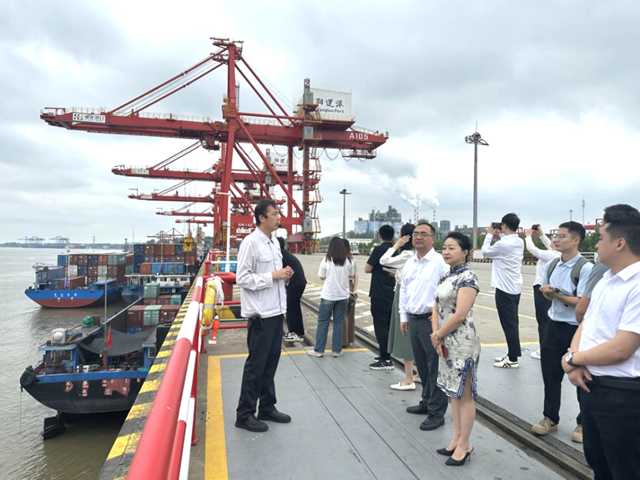 瀘州市口岸物流辦副主任劉波帶隊(duì)赴重慶、武漢考察口岸物流高質(zhì)量發(fā)展工作