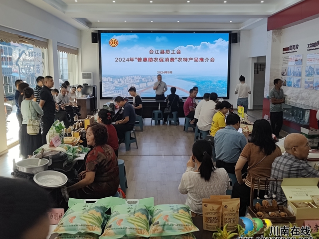 合江縣總工會(huì)開(kāi)展“普惠助農(nóng)促消費(fèi)”活動(dòng)