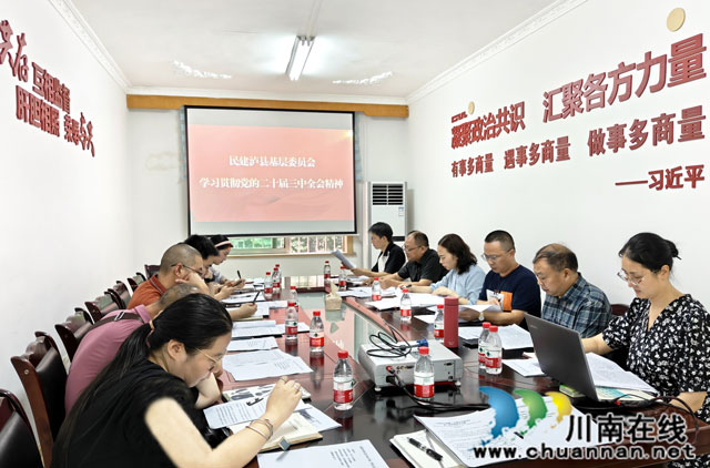 民建瀘縣基層委員會(huì)召開廉政建設(shè)暨紀(jì)律學(xué)習(xí)教育工作會(huì)