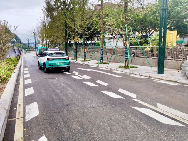 雙幅雙向通行！宜賓這條路建成通車