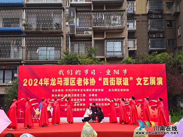 龍馬潭區(qū)老體協(xié)“四街聯(lián)誼”重陽節(jié)展演活動圓滿舉行