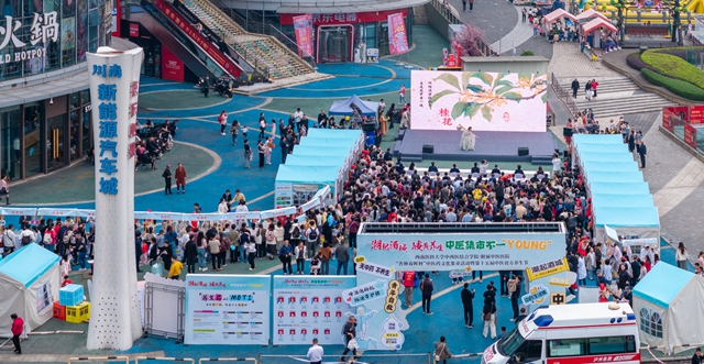 西南醫(yī)大中醫(yī)院中醫(yī)藥文化集市火爆出圈，一天吸粉100多萬人