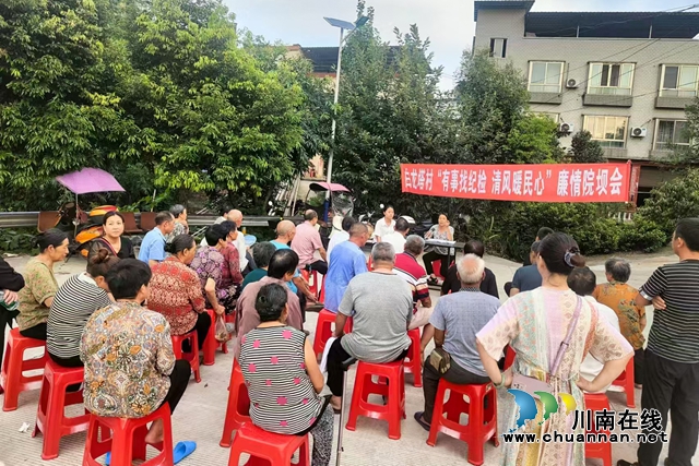 瀘縣玉蟾街道：一線解難題  清風(fēng)曖民心