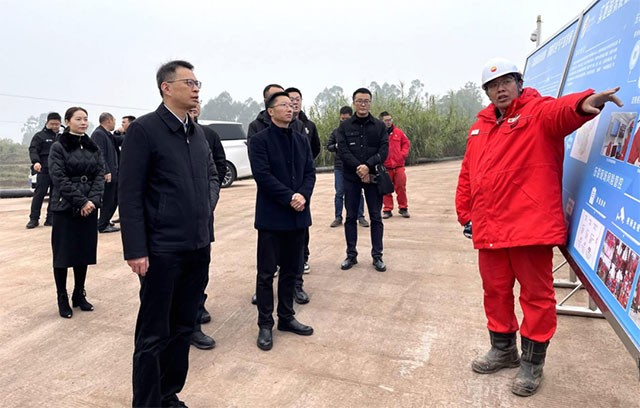 瀘州市發(fā)展改革委主任游進率隊調(diào)研瀘縣能源安全工作