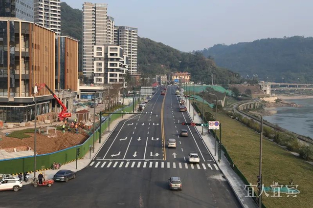 正式通車！宜賓這條道路全線貫通