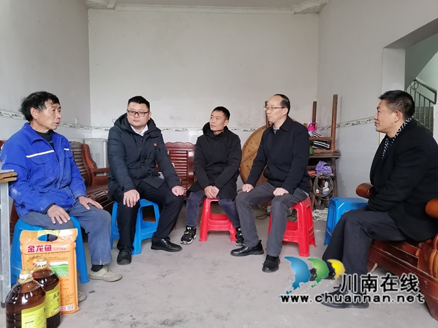 瀘縣：組織今冬明春關(guān)愛幫扶走訪慰問活動，讓農(nóng)民工及留守家人“倍+”溫暖