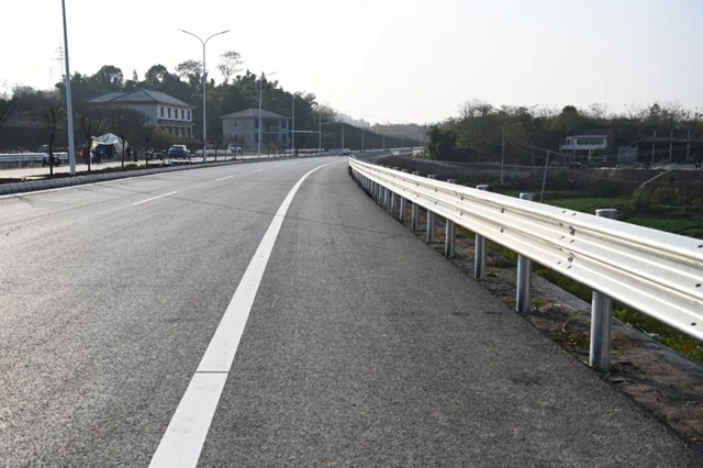 自貢這條快速通道即將通車