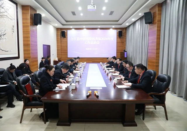 合江縣中醫(yī)醫(yī)院召開醫(yī)共體2024年度工作總結(jié)會(huì)