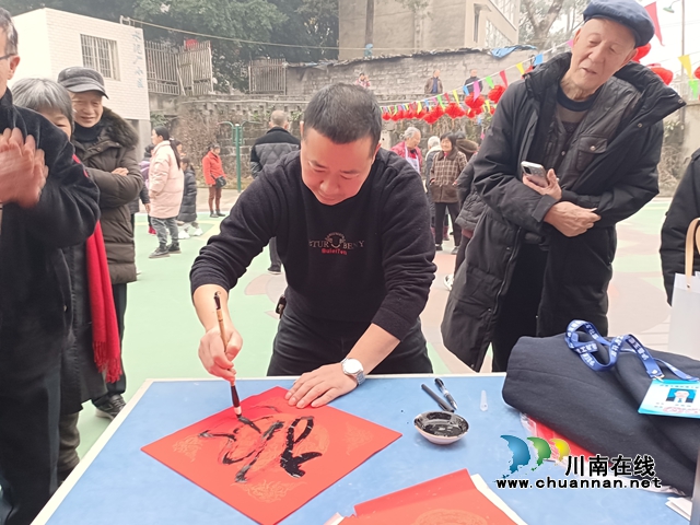 瀘縣玉蟾街道工礦社區(qū)開展“我們的節(jié)日·春節(jié)”主題活動