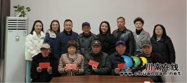 合江縣人社局：情系困難黨員 新春慰問暖人心