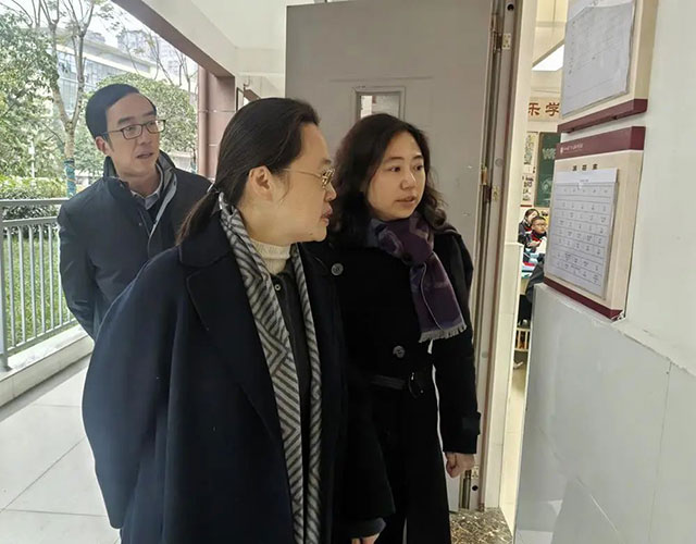 瀘州市教育體育局局長劉著率隊(duì)督導(dǎo)調(diào)研2025年春期開學(xué)工作