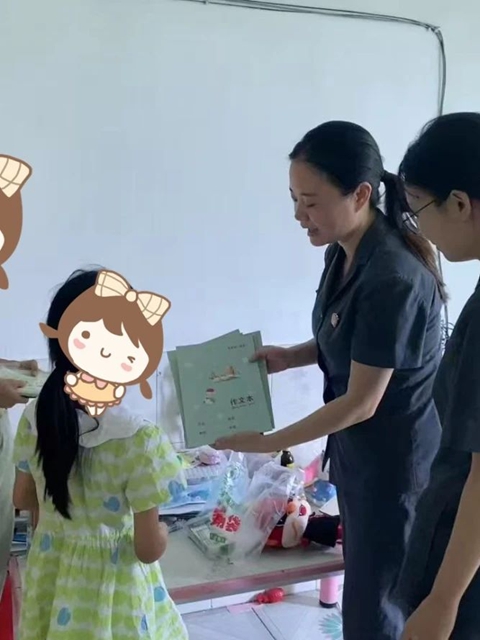 開學季“特別行動”丨龍馬潭法院：用真心真情，持續(xù)“未”你守護