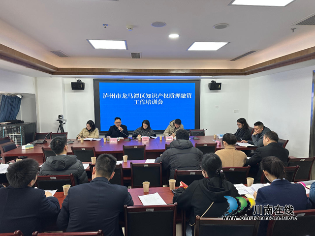 龍馬潭區(qū)召開知識產(chǎn)權(quán)質(zhì)押融資工作培訓會