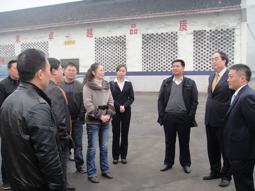 美國(guó)寶灣集團(tuán)到立石考察生態(tài)農(nóng)業(yè)(圖1)
