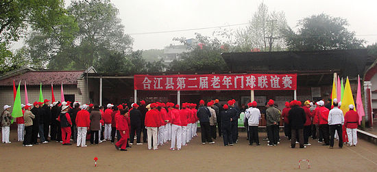 合江縣財(cái)政局主辦全縣第二屆老年門球聯(lián)誼賽(圖1)