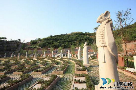 瀘州：人文景觀 豐富墓園文化內(nèi)涵(圖1)