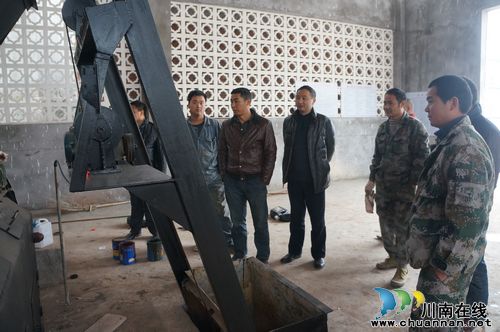 立石鎮(zhèn)：領(lǐng)導(dǎo)“走基層”給職工宣傳安全(圖1)