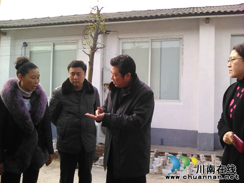 瀘縣縣委常委、宣傳部長顏習(xí)林調(diào)研嘉明鎮(zhèn)文明建設(shè)工作(圖2)