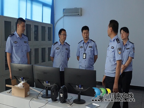瀘縣扁平化指揮體系建設(shè)工作接受市局督導(dǎo)(圖2)