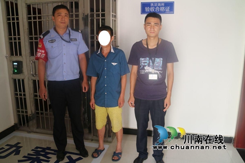 打傷他人在逃 瀘縣玉蟾派出所規(guī)勸其投案(圖1)