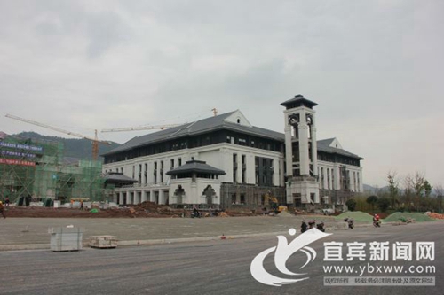 再現(xiàn)宜賓速度！宜賓學院500畝新校園即將建成(圖1)