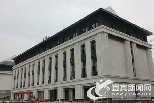 再現(xiàn)宜賓速度！宜賓學院500畝新校園即將建成(圖2)