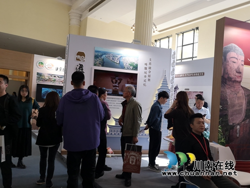 報恩塔、朱德舊居……上海建博會展示瀘州風(fēng)采(圖4)